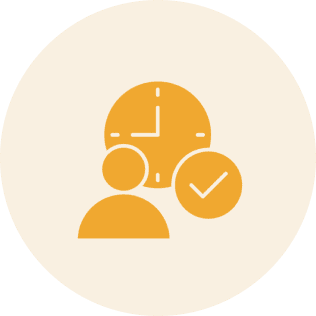 Time management concept illustration
